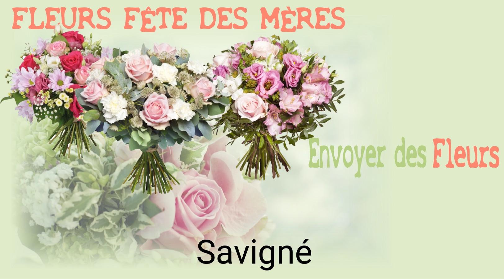 Bouquet de Fête des Mères livré à Savigné
